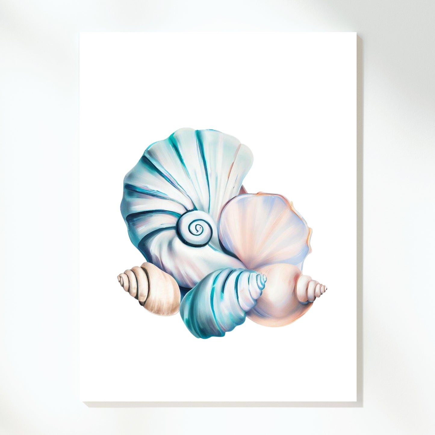 Mystic Seashells Wall Art Canvas Print