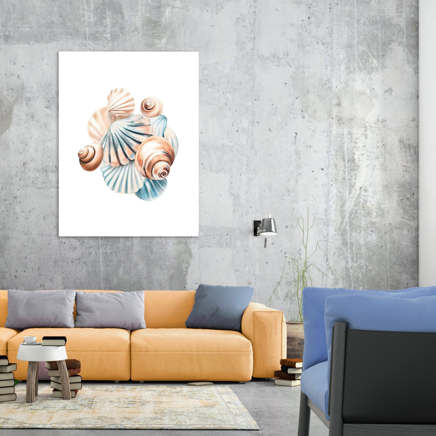 Ocean Whispers Wall Art Canvas Print