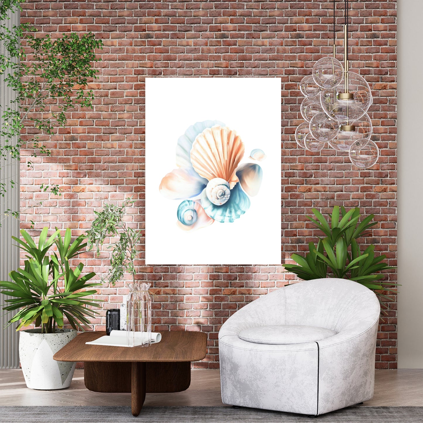 Oceanic Impressions Wall Art Canvas Print