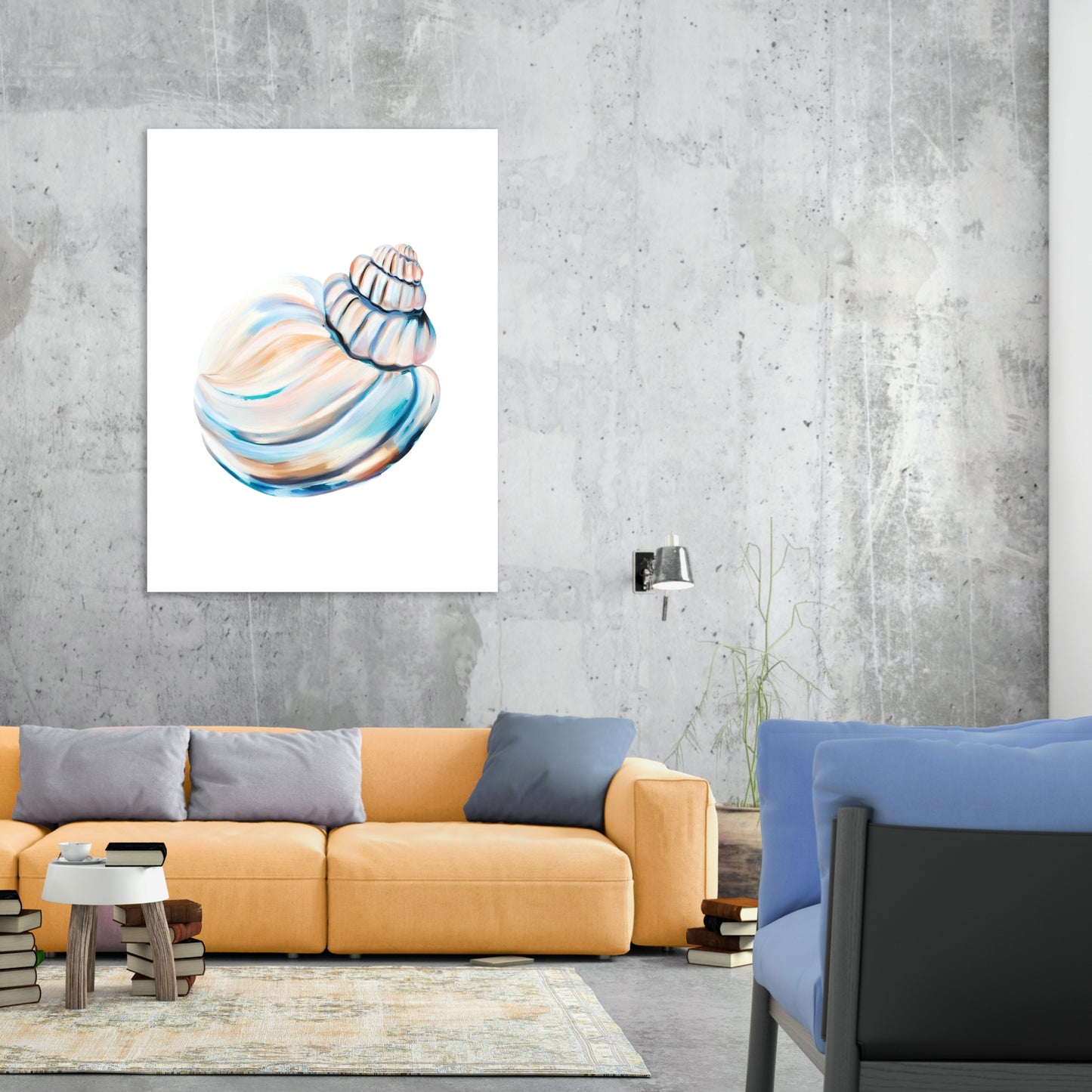 Seashell Magic Wall Art Canvas Print