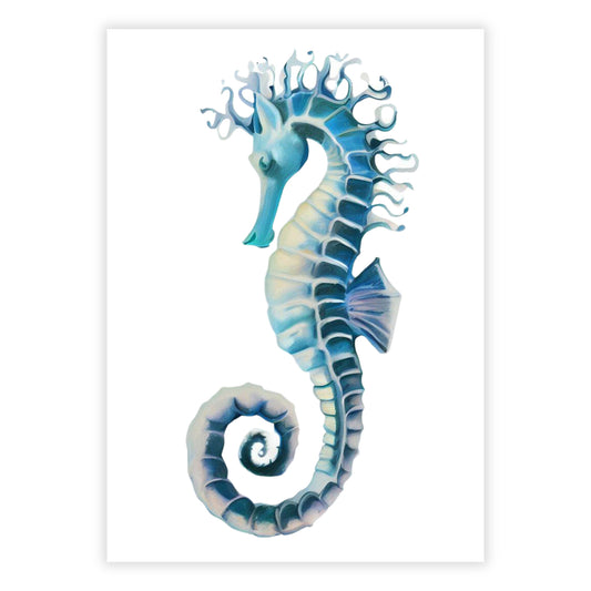 Seahorse Beauty Wall Art Canvas Print