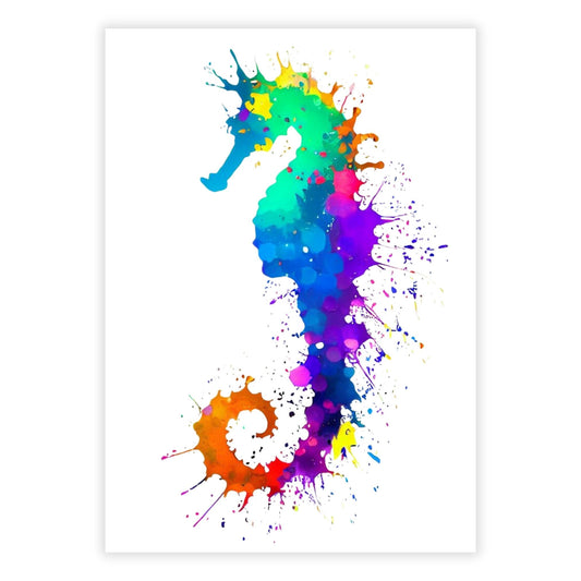 Seahorse Splendour Wall Art Canvas Print