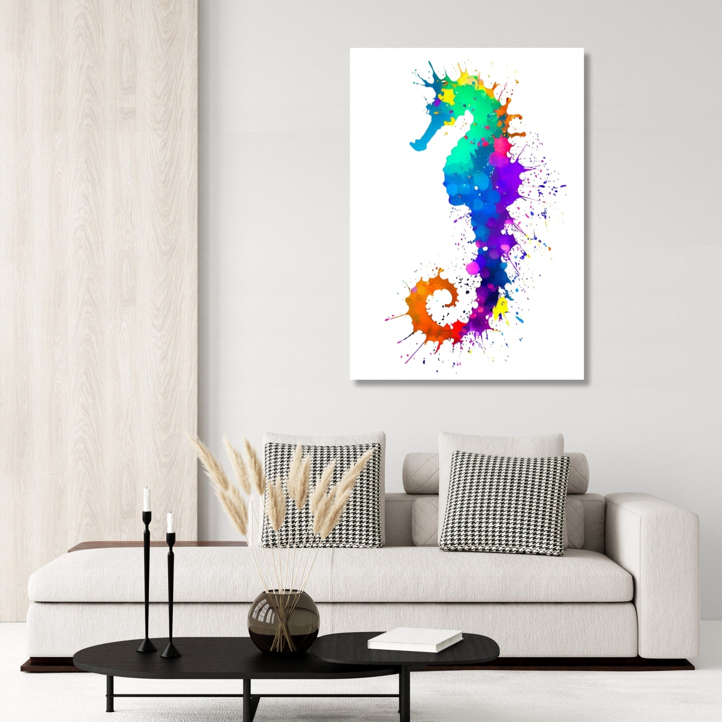 Seahorse Splendour Wall Art Canvas Print