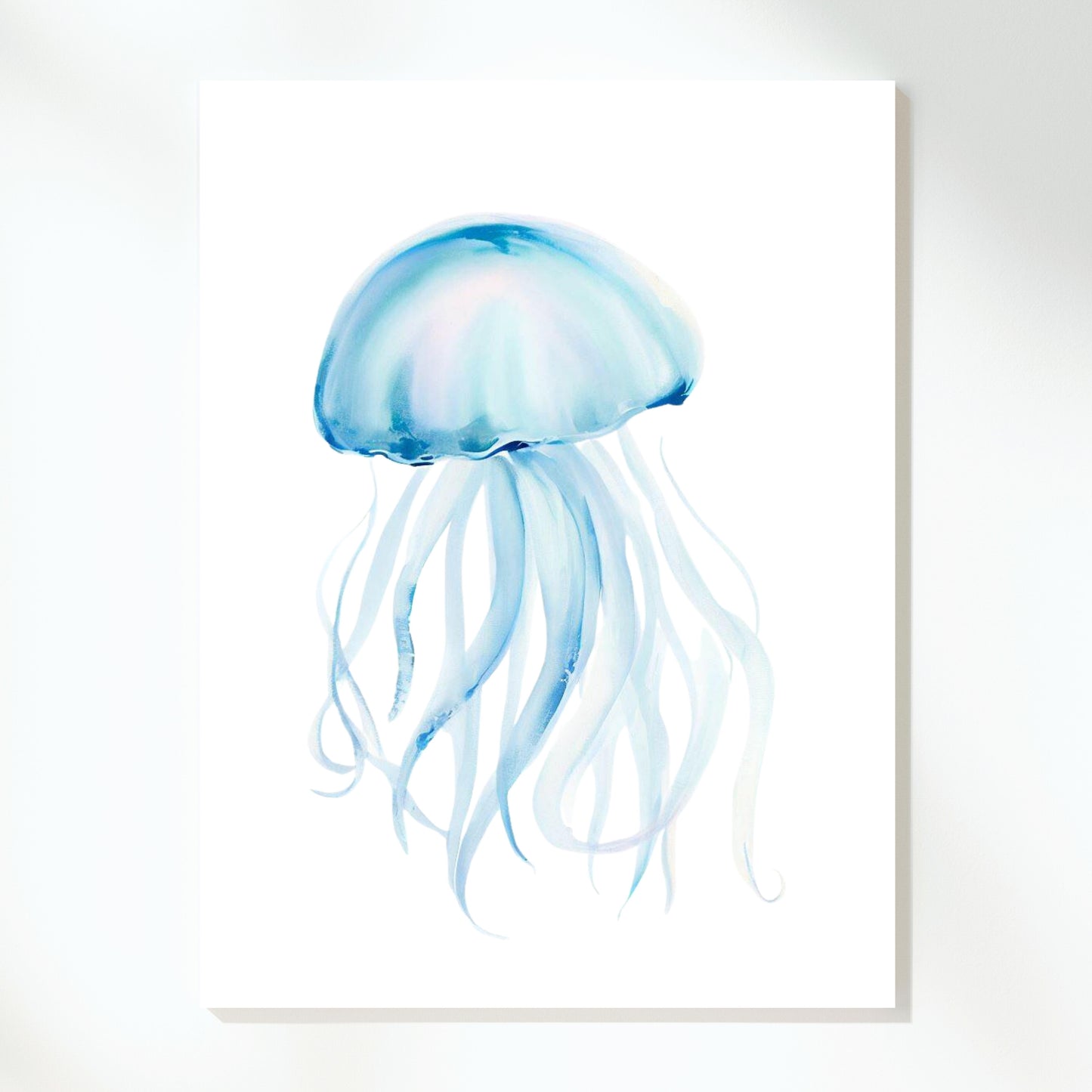 Jellyfish Tides Wall Art Canvas Print