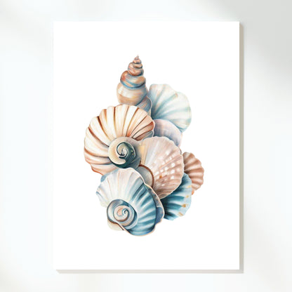 Tide's Treasures Wall Art Canvas Print