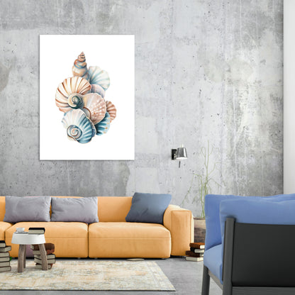 Tide's Treasures Wall Art Canvas Print