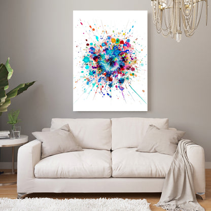 Mandala of Colour Wall Art Canvas Print