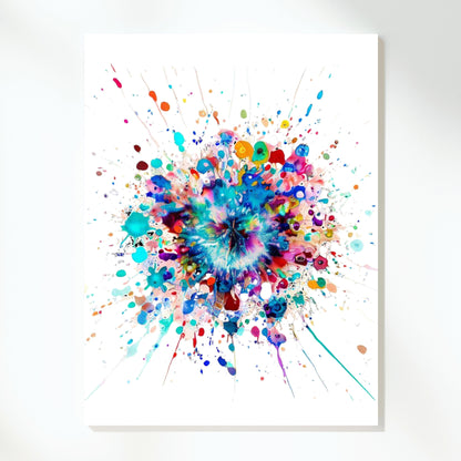 Mandala of Colour Wall Art Canvas Print