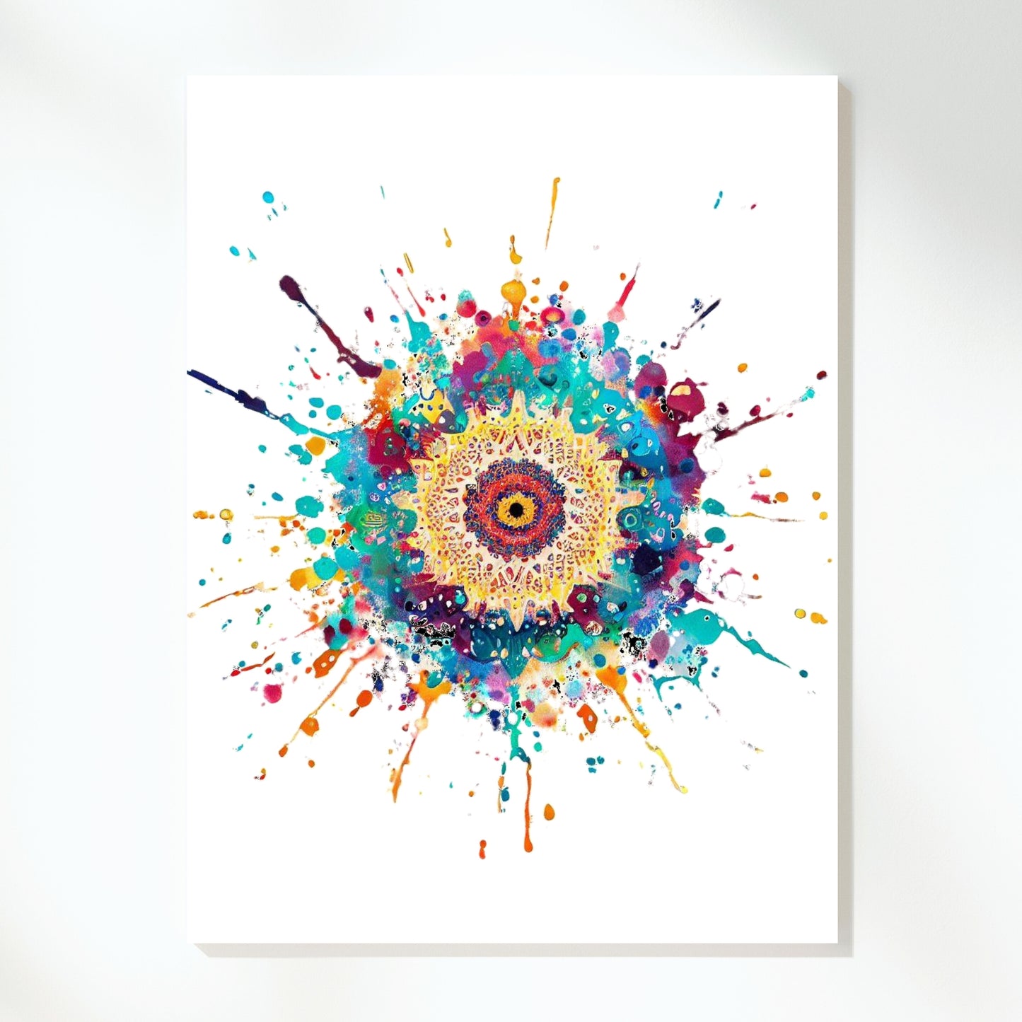 Mandala Madness Wall Art Canvas Print