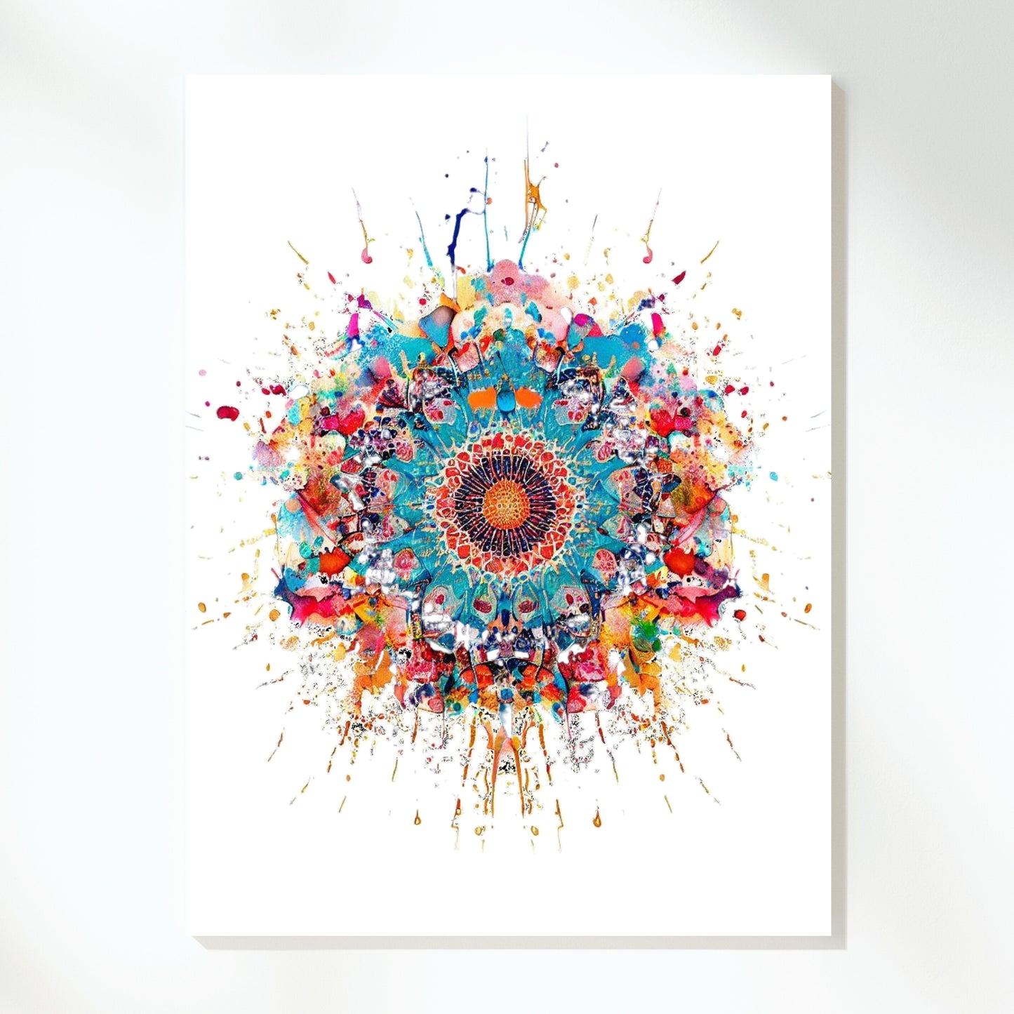 Mandala Calm Wall Art Canvas Print