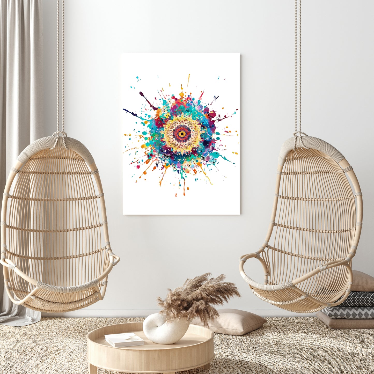 Mandala Madness Wall Art Canvas Print