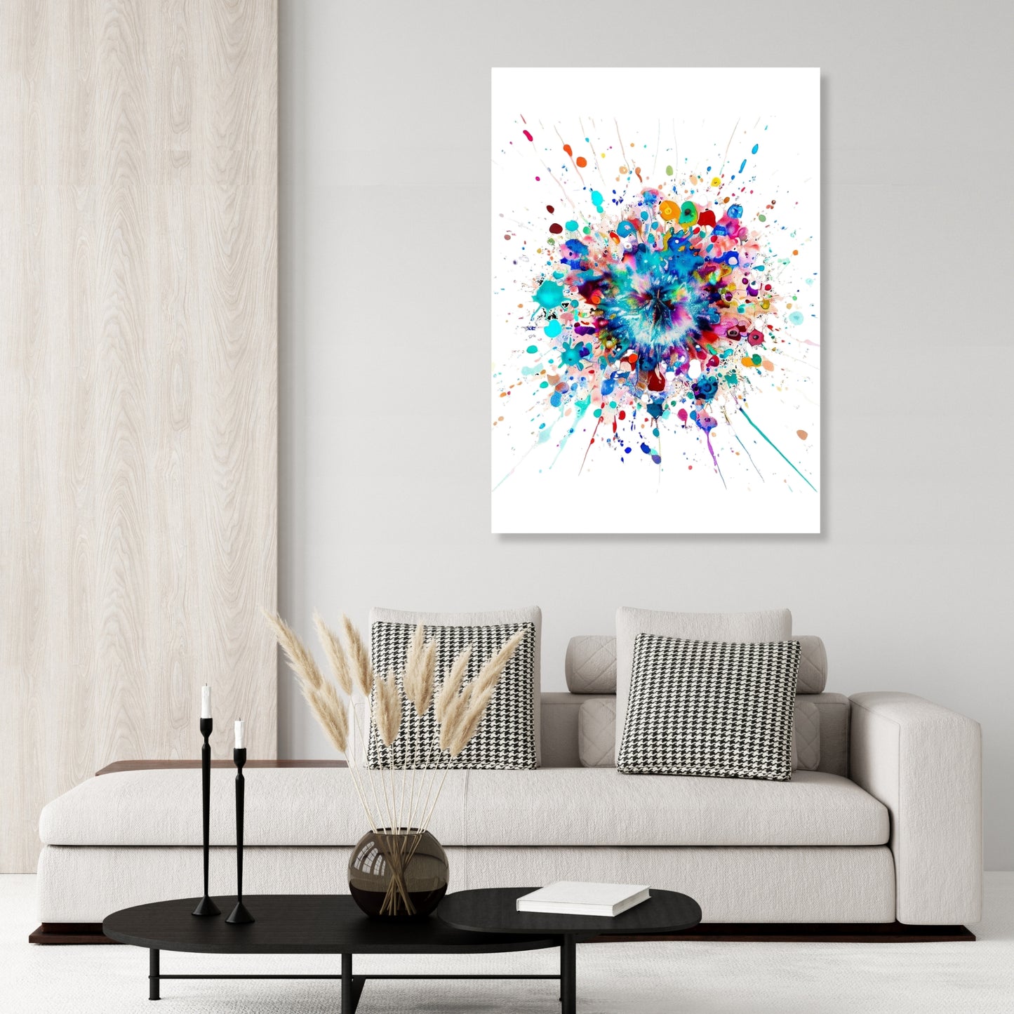 Mandala of Colour Wall Art Canvas Print