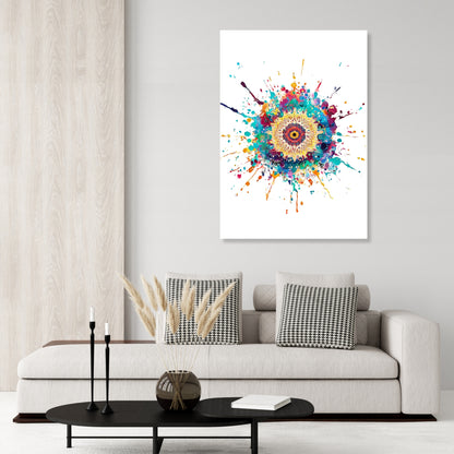 Mandala Madness Wall Art Canvas Print