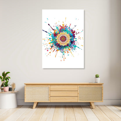 Mandala Madness Wall Art Canvas Print