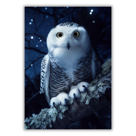 Owl Animal Kingdom Wall Art Canvas Print