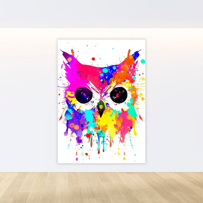 Night Owl Wall Art Canvas Print