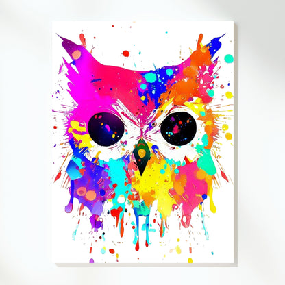 Night Owl Wall Art Canvas Print