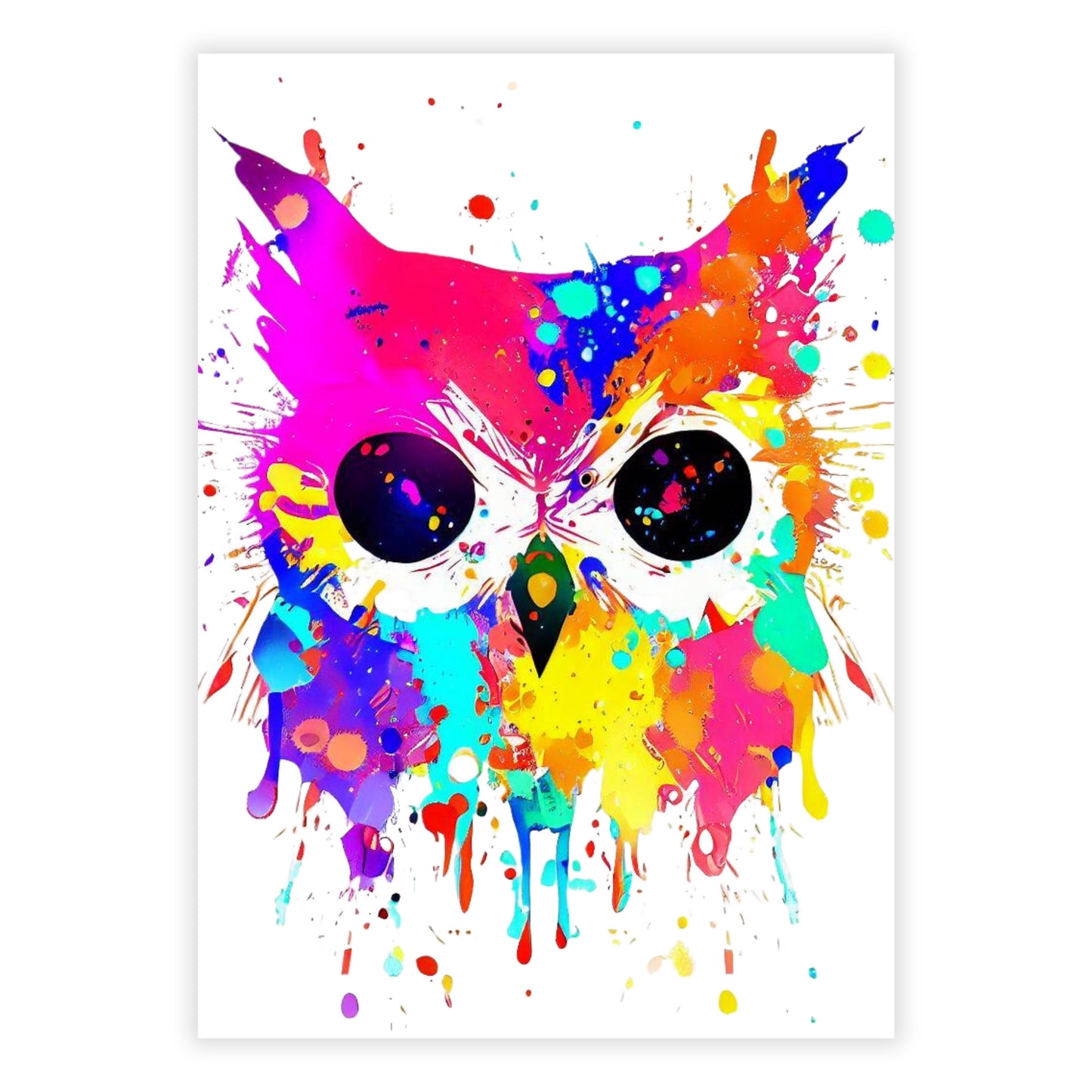 Night Owl Wall Art Canvas Print