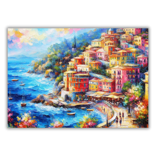 Positano Wall Art Canvas Print