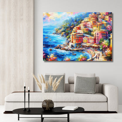 Positano Wall Art Canvas Print