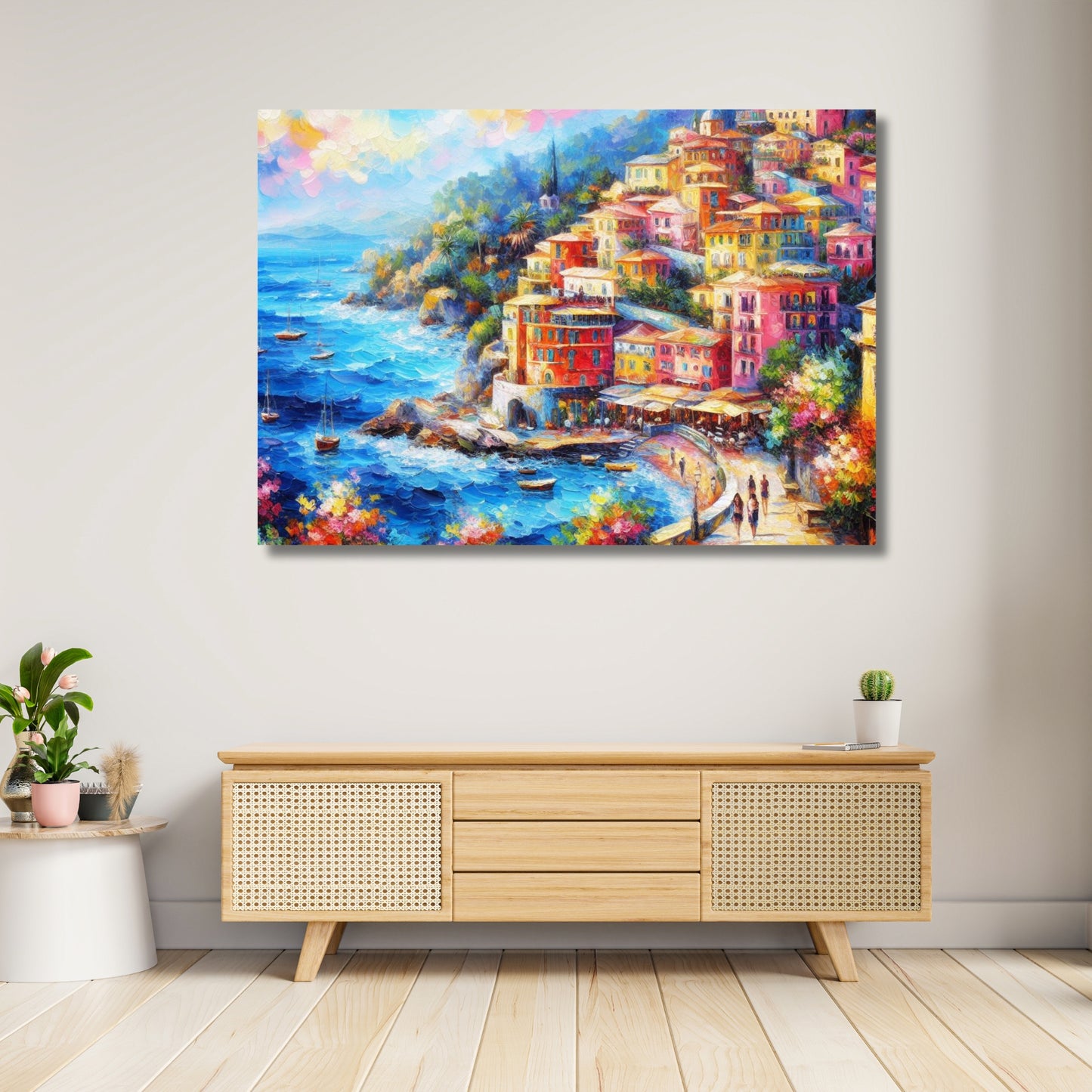 Positano Wall Art Canvas Print