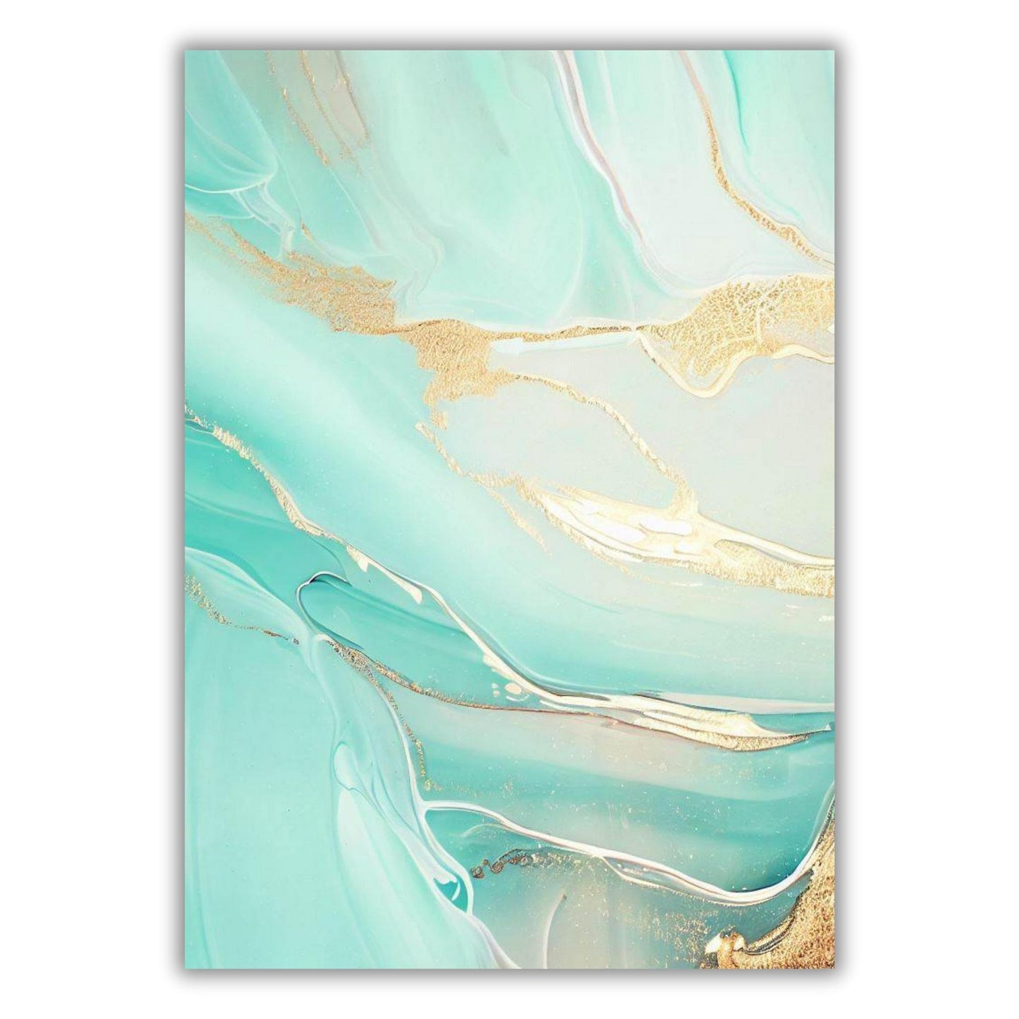 Reflections Abstract Wall Art Canvas Print