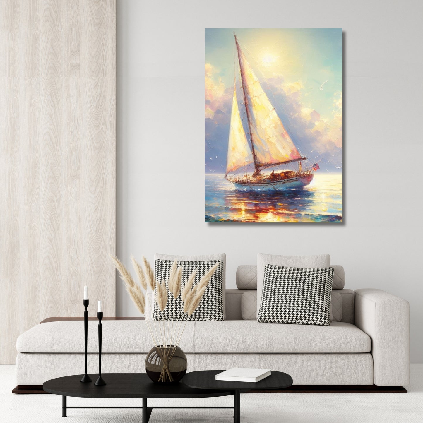 Sail Away Wall Art Canvas Print