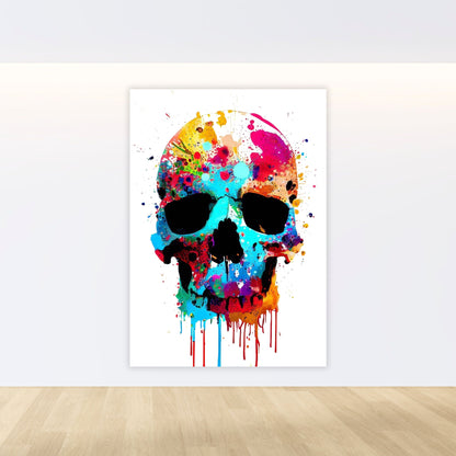 Skull Candy Wall Art Canvas Print