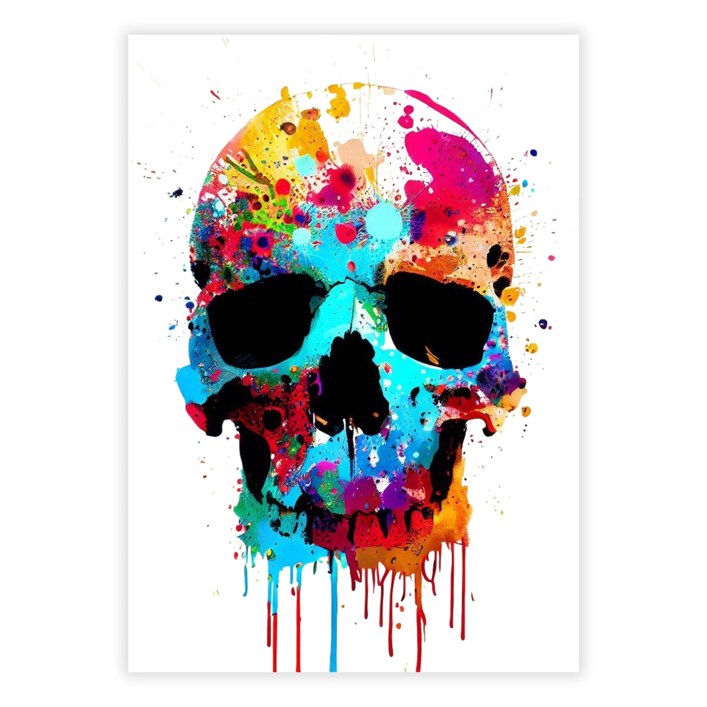 Skull Candy Wall Art Canvas Print