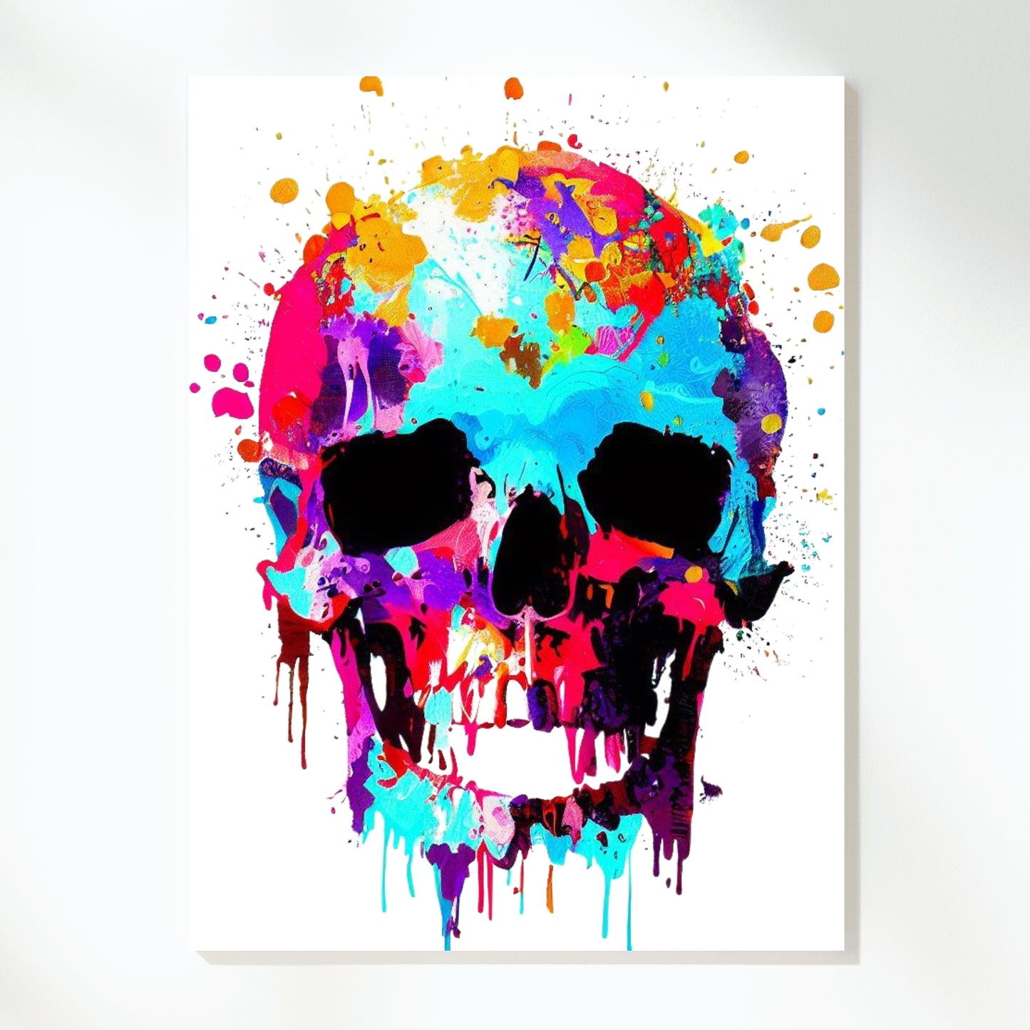 Skull Wall Art Canvas Print