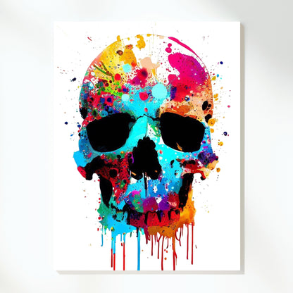 Skull Candy Wall Art Canvas Print