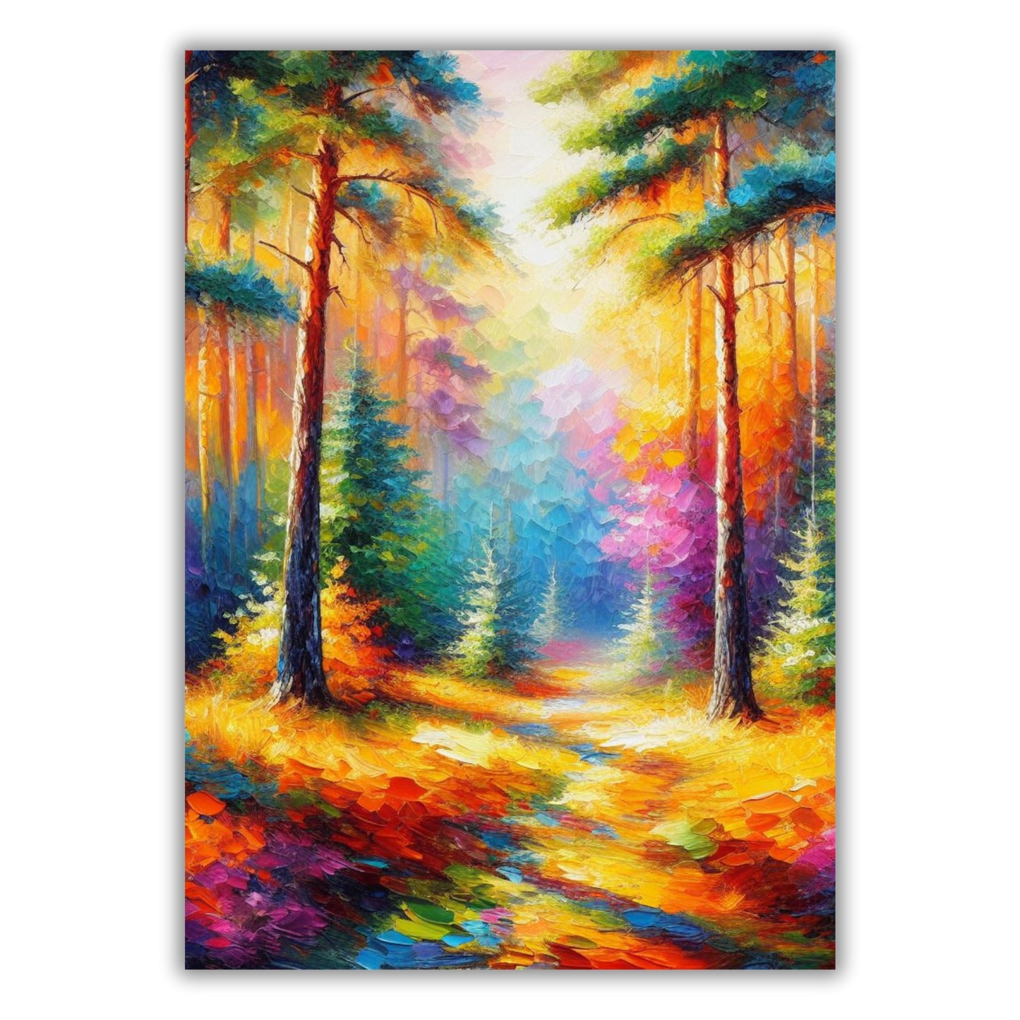 The Forest Wall Art Canvas Print