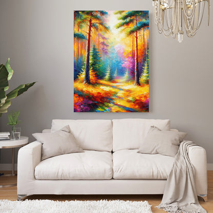 The Forest Wall Art Canvas Print