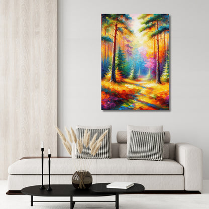 The Forest Wall Art Canvas Print