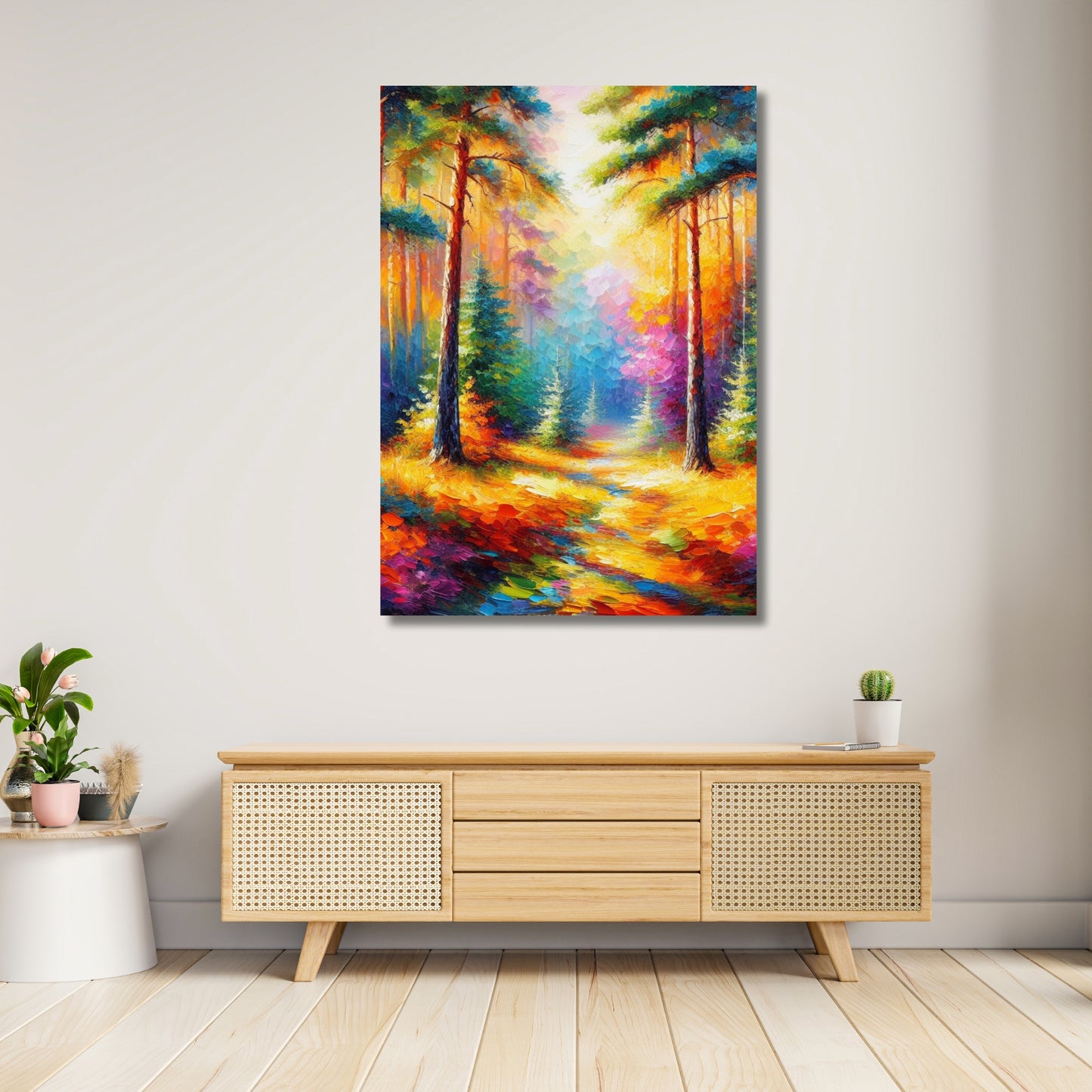 The Forest Wall Art Canvas Print