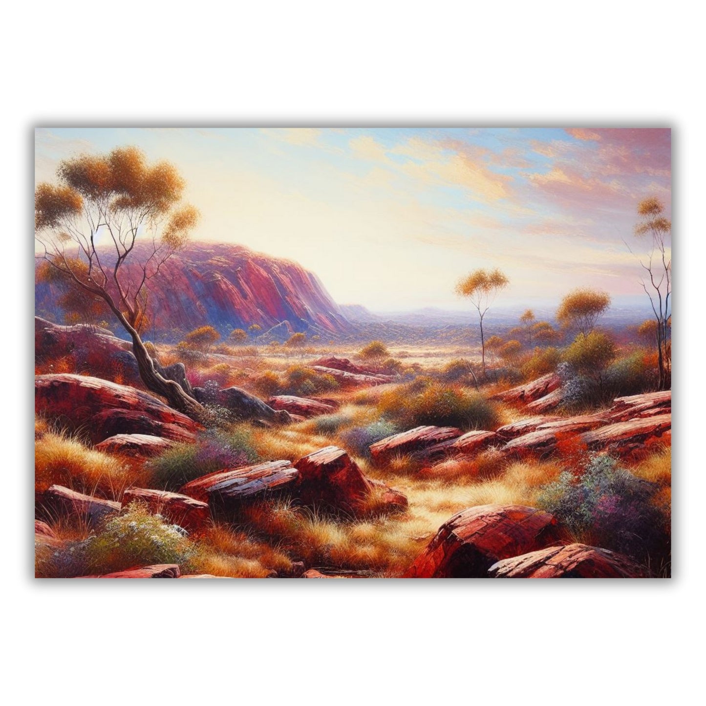 The Outback Wall Art Canvas Print