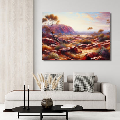 The Outback Wall Art Canvas Print