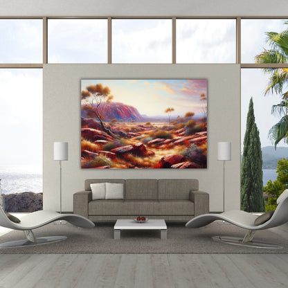 The Outback Wall Art Canvas Print