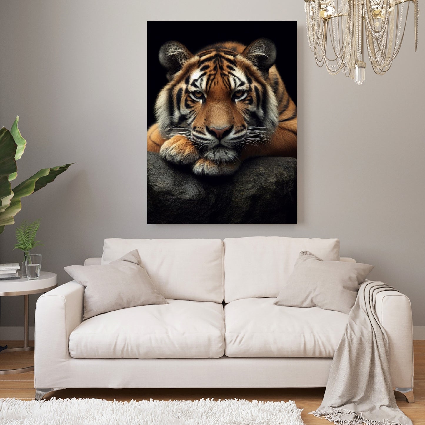 Tiger Animal Kingdom Wall Art Canvas Print