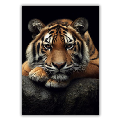 Tiger Animal Kingdom Wall Art Canvas Print