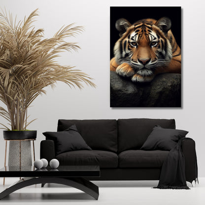 Tiger Animal Kingdom Wall Art Canvas Print