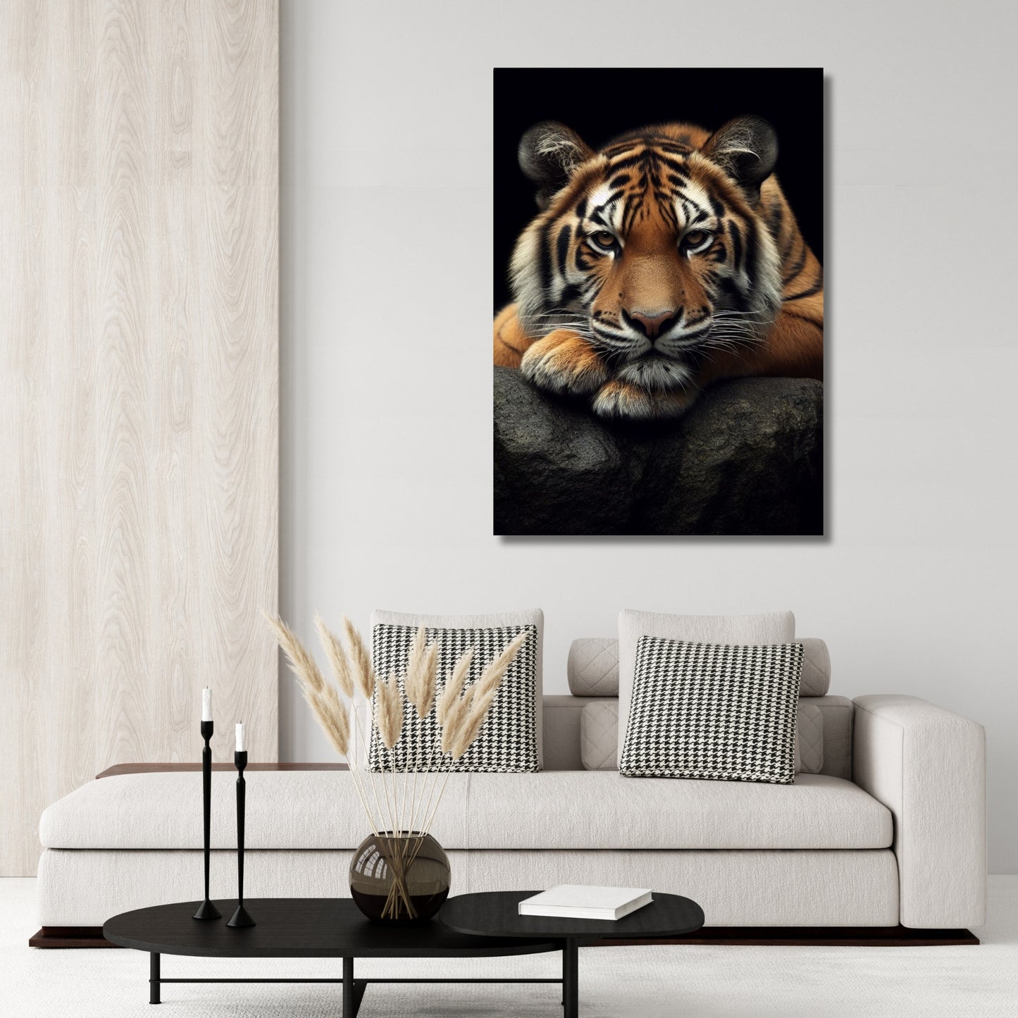 Tiger Animal Kingdom Wall Art Canvas Print