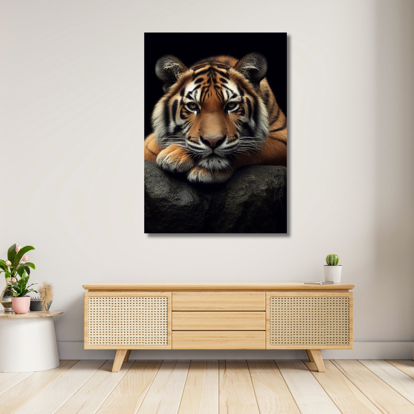 Tiger Animal Kingdom Wall Art Canvas Print