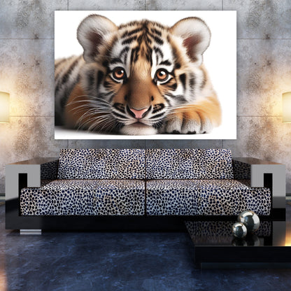 Tiger Cub Animal Kingdom Wall Art Canvas Print