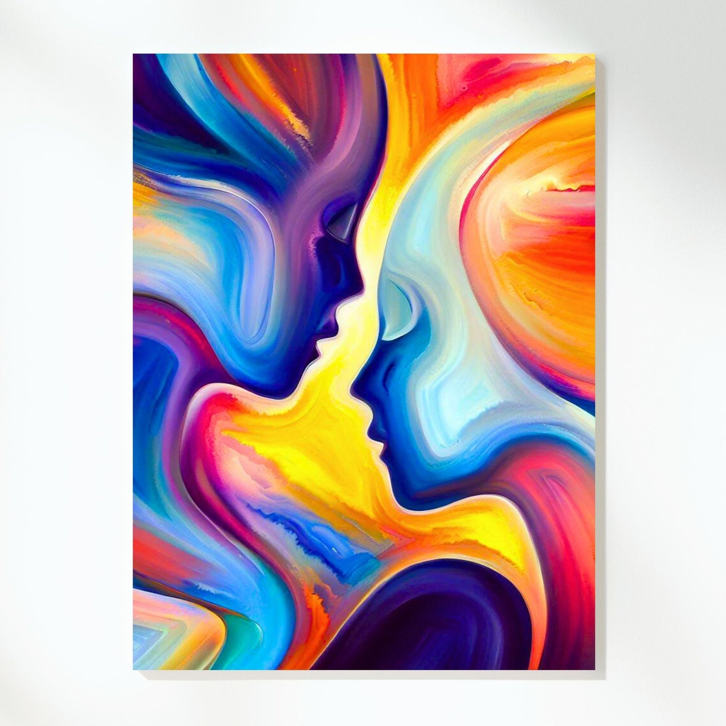 Twin Flame Wall Art Canvas Print