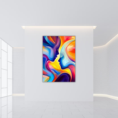 Twin Flame Wall Art Canvas Print