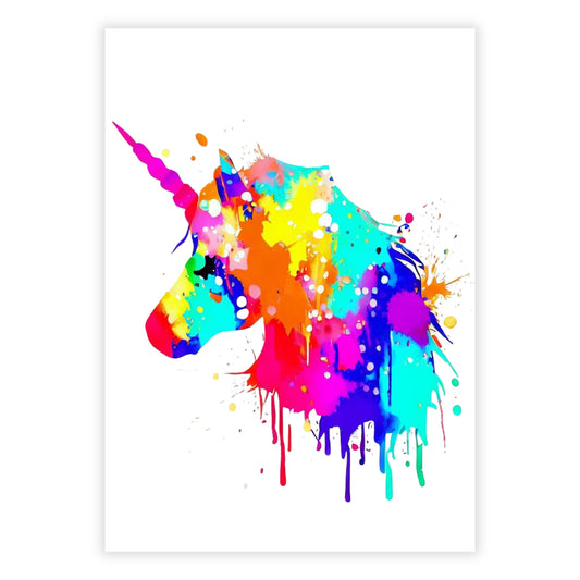 Unicorn Wall Art Canvas Print