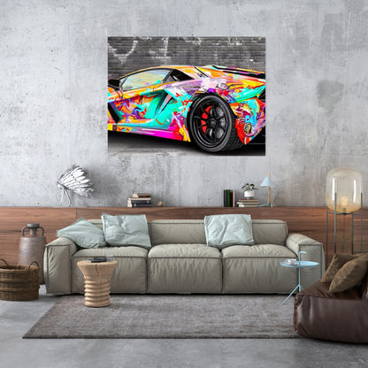 Exotic Carnage Wall Art Canvas Print