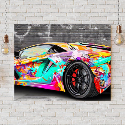 Exotic Carnage Wall Art Canvas Print