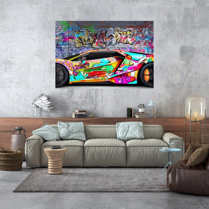 Urban Pulse Wall Art Canvas Print